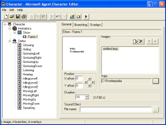 Microsoft Agent Character Editor - Frontierpedia