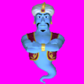The default animation frame of Genie.