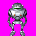 The default animation frame of Robby.