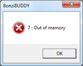 BonziBuddy crashing from Microsoft Agent 1.7.